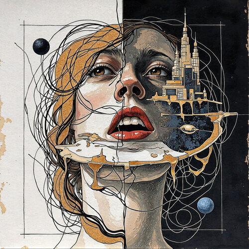 Paradise Seen Through the Fracture von Dan Obana, Druck kaufen auf Singulart