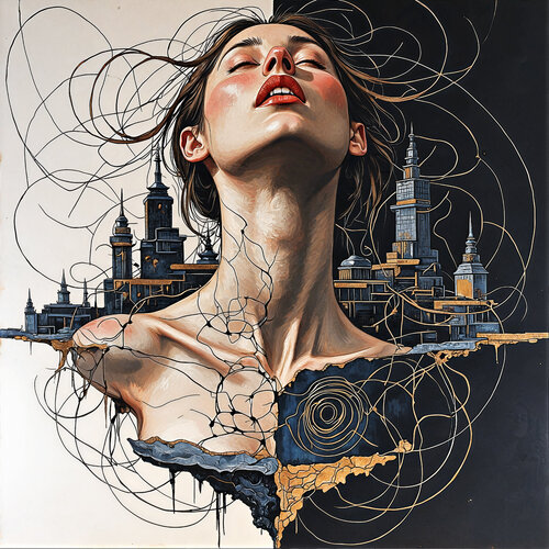 Shadow of the Floating Utopia von Dan Obana, Druck kaufen auf Singulart