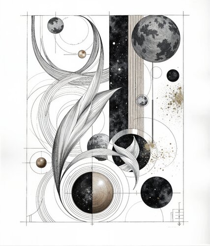 Ring of Suspended Origin van Dan Obana, Afdruk te koop op Singulart