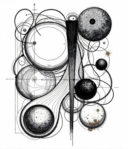 Sphere Beyond Gravity van Dan Obana, Afdruk te koop op Singulart