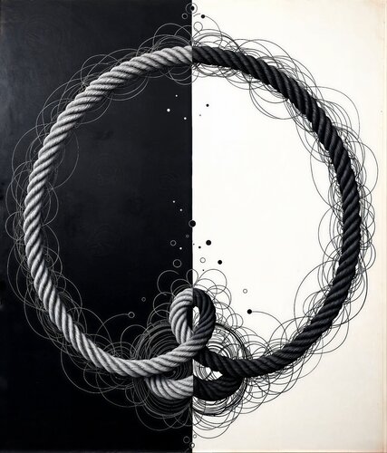 Twin Rings in Gentle Tension Dan Obana