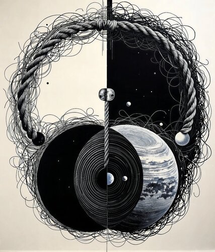 Abyssal Ring Bound by Moonlight par Dan Obana, Édition en vente sur Singulart