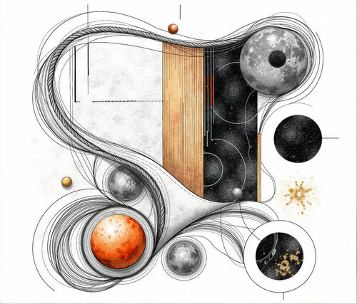 Planets of Quiet Circulation par Dan Obana, Édition en vente sur Singulart