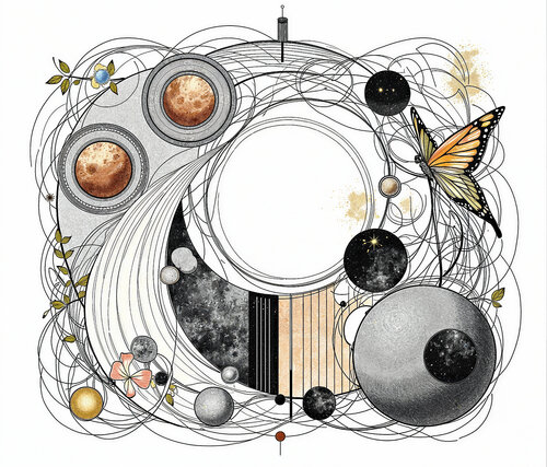 The Center of the Cosmic Garden von Dan Obana, Druck kaufen auf Singulart