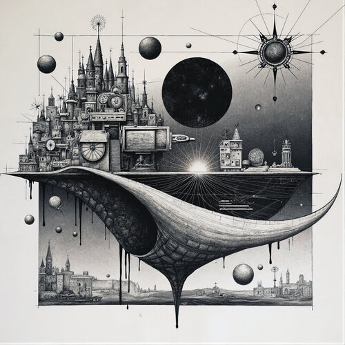City of Continuous Dreams von Dan Obana, Druck kaufen auf Singulart