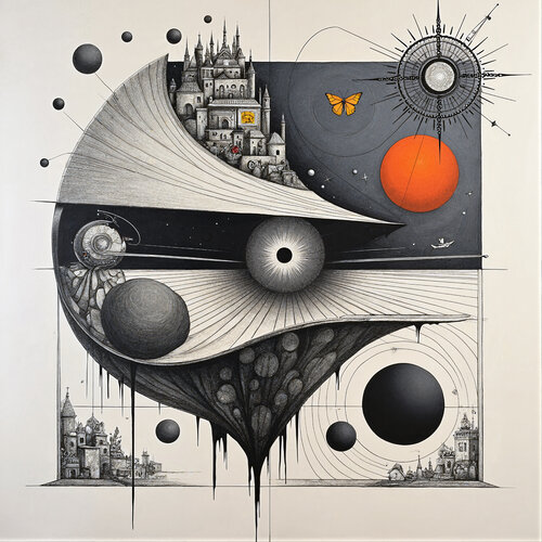 Generative City of Circulating Futures von Dan Obana, Druck kaufen auf Singulart