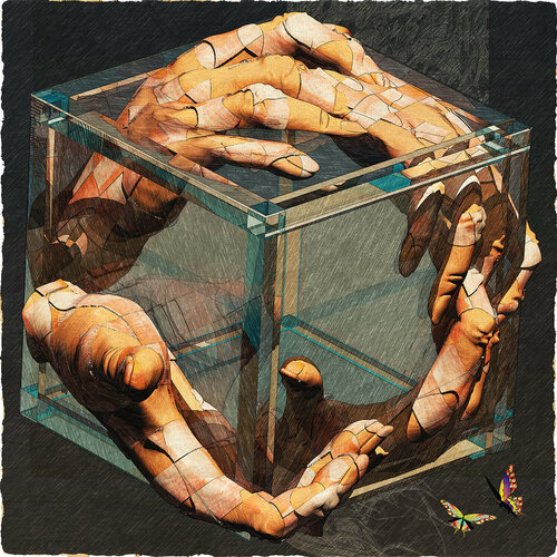 Liberation from Closed Space von Dan Obana, Digital kaufen auf Singulart