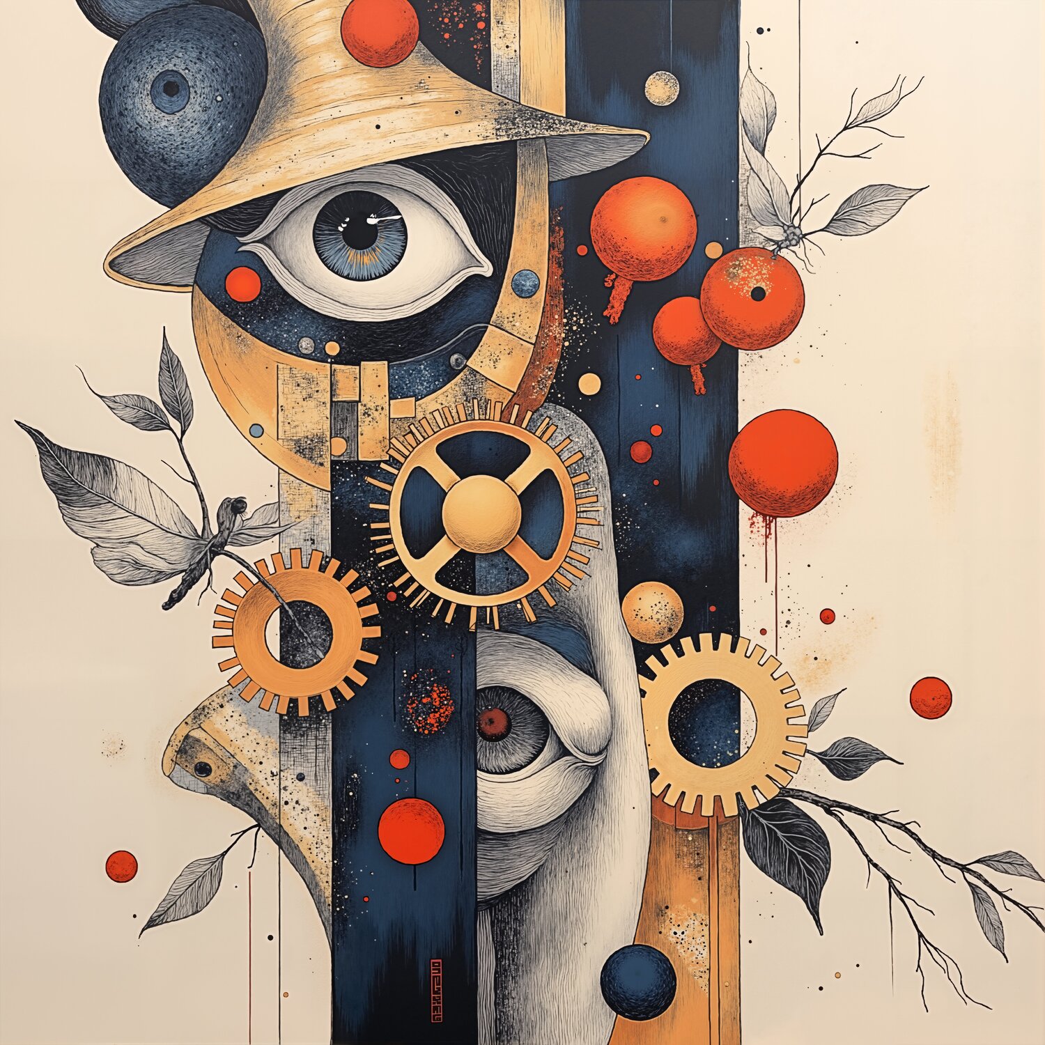 The Watcher’s Bell and the Fruit of Gears Dan Obana Druck zu verkaufen
