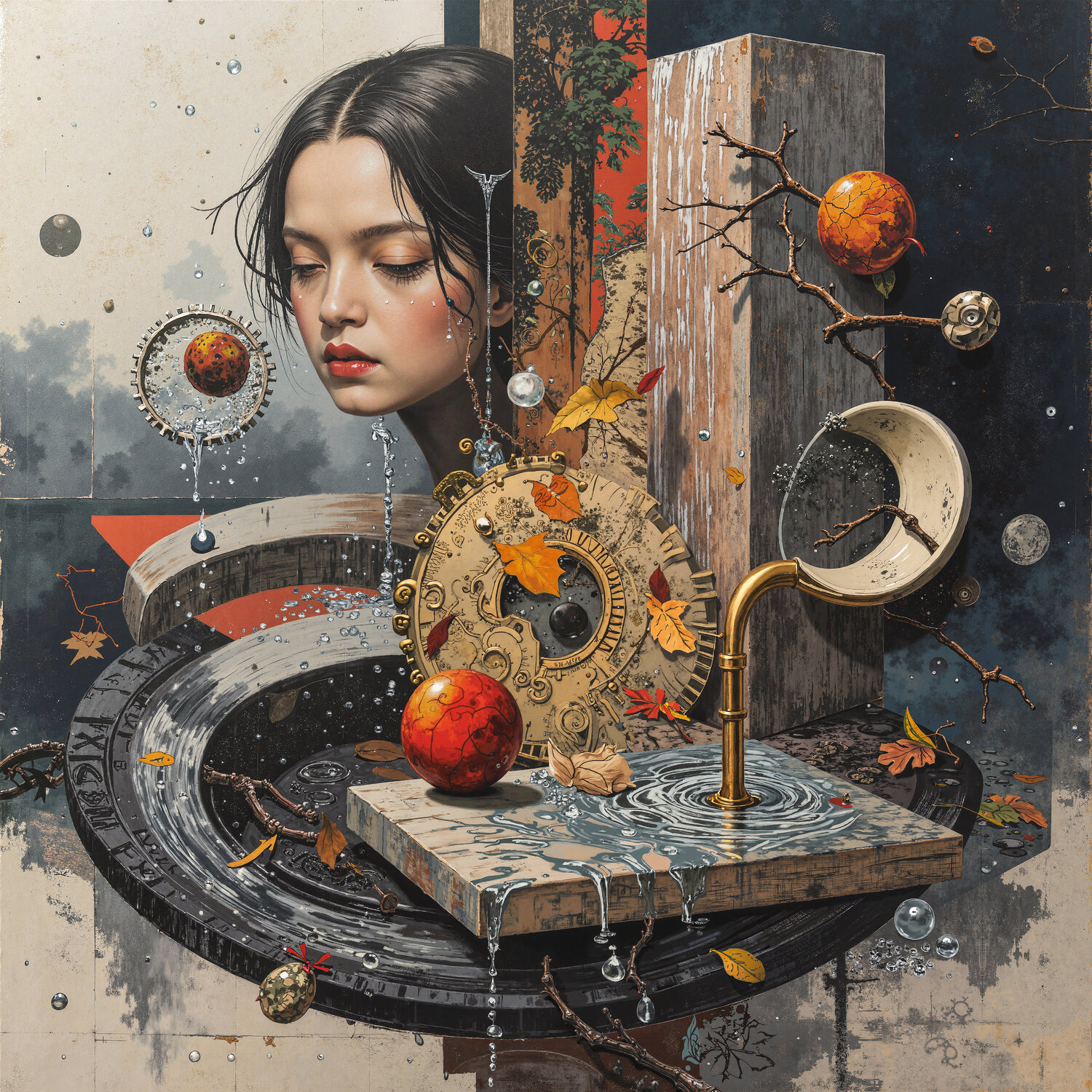 Mechanism of Fallen Leaves Dan Obana