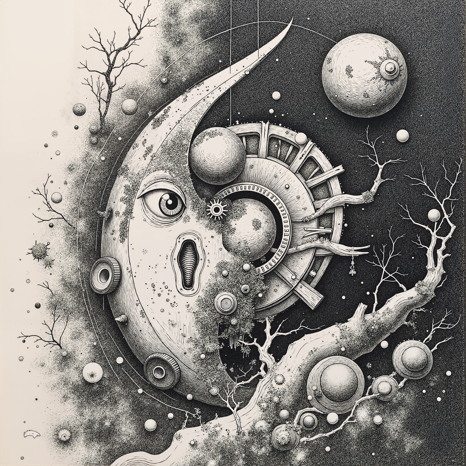 The Memory Apparatus of the Moon Dan Obana Druck zu verkaufen