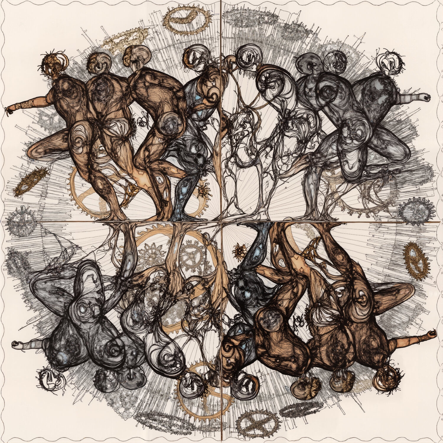 Shadows Running Toward Celebration Dan Obana