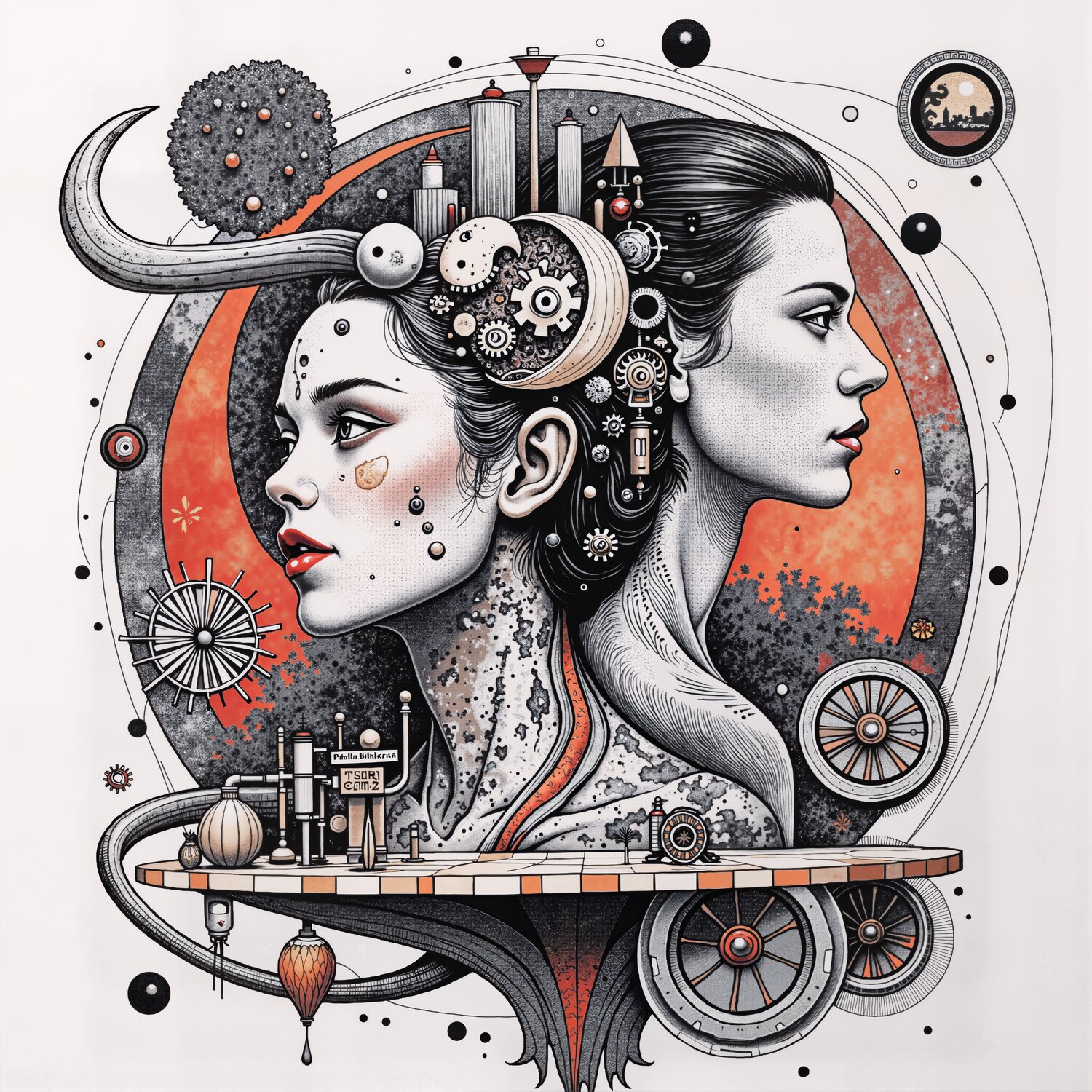 Portrait of Split Thought Dan Obana
