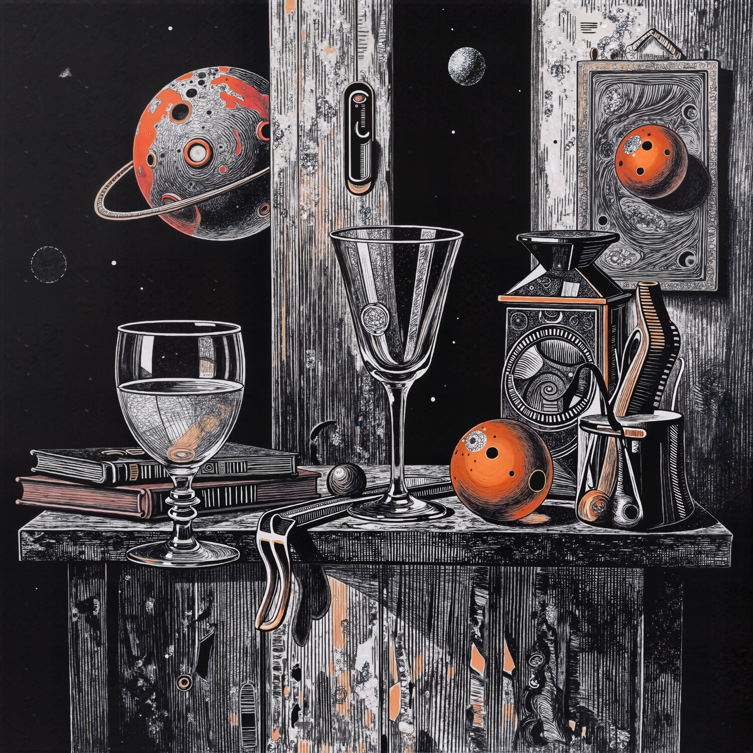 A Quiet Table for Pouring Stars Dan Obana