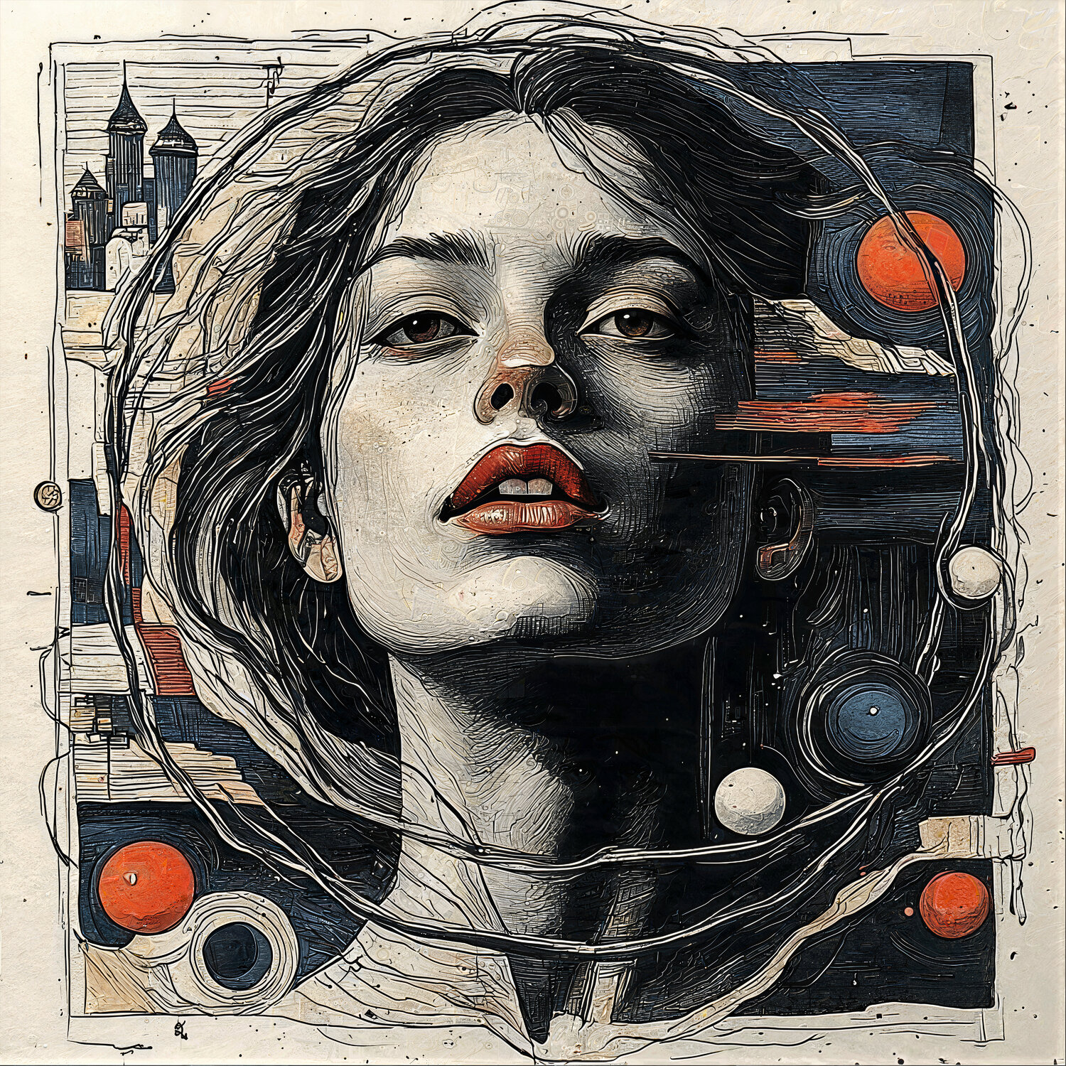 Tomorrow Drawn in Silent Lines Dan Obana