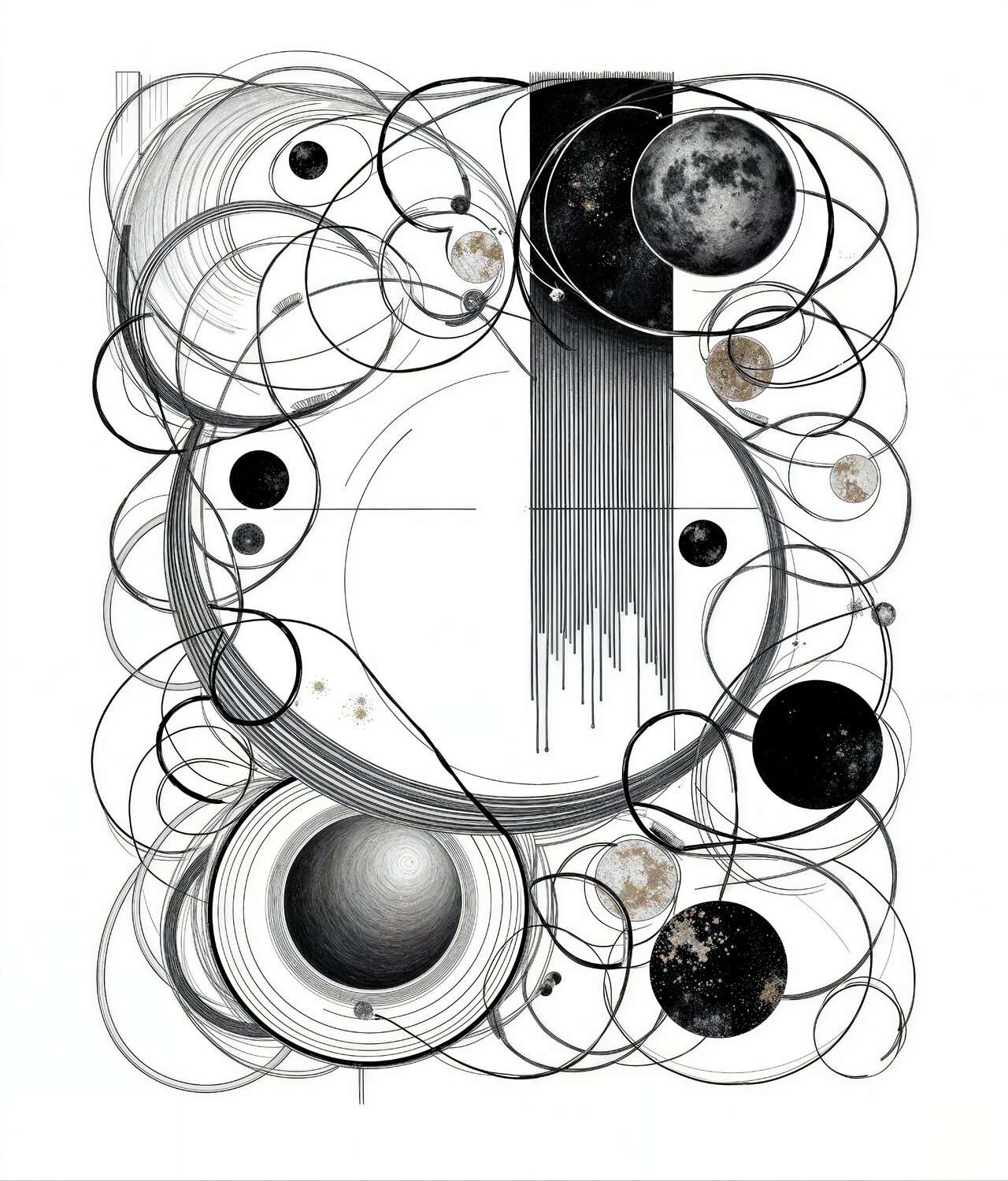 Vertical Line Tearing Stillness Dan Obana