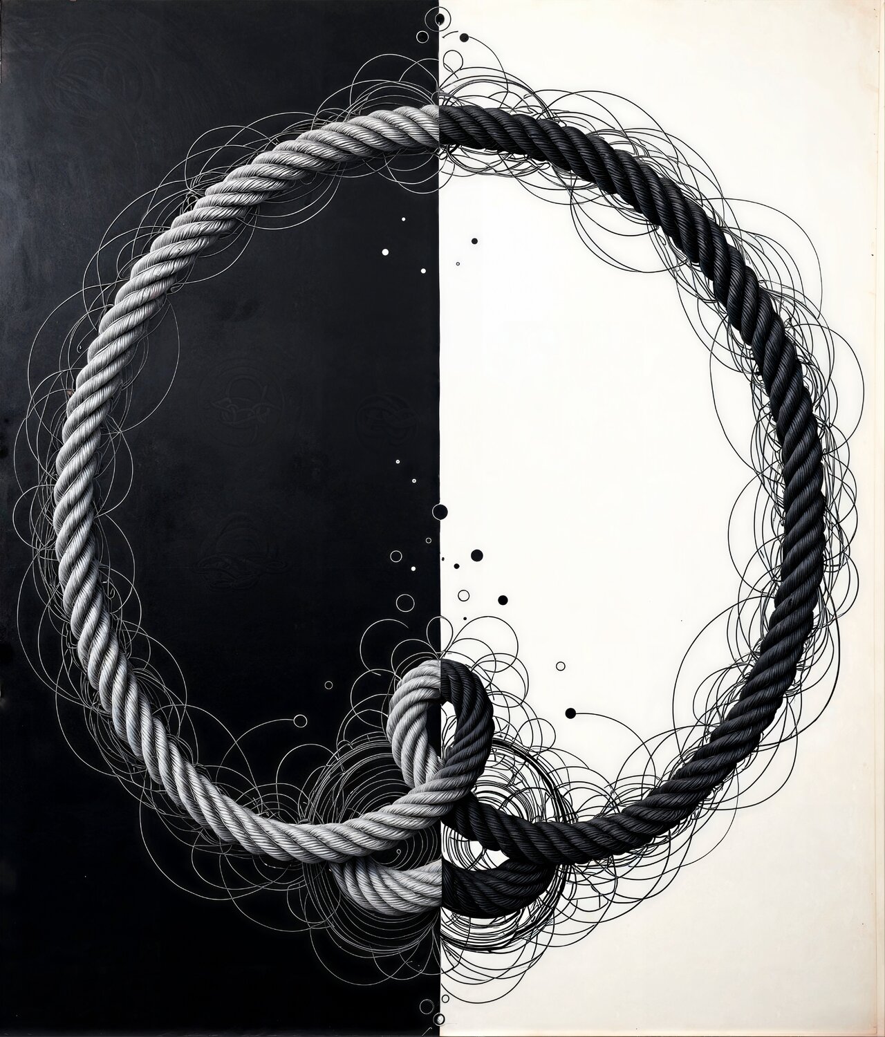 Twin Rings in Gentle Tension Dan Obana