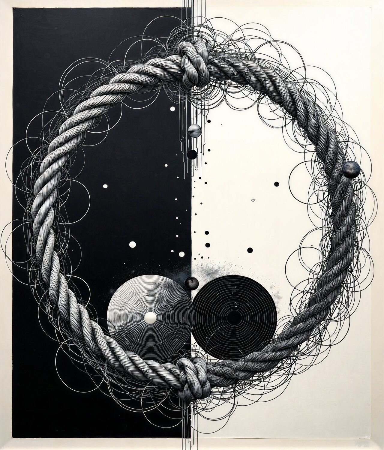 Quiet Gravity Within the Knot Dan Obana
