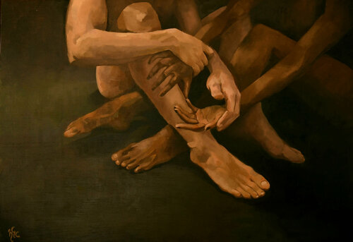 Together de Inma Garcia-Carrasco, Pintura a la venta en Singulart