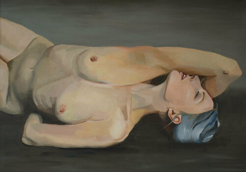 Reclining Nude de Inma Garcia-Carrasco, Pintura a la venta en Singulart