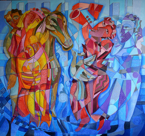 Circus di Van Hovak, Pittura in vendita su Singulart