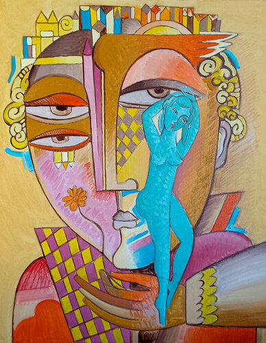 King's Dream de Van Hovak, Pintura a la venta en Singulart