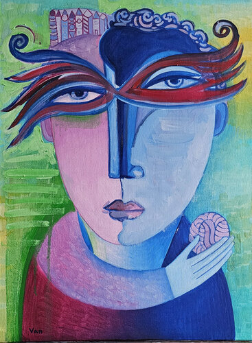 Dreaming Man by Van Hovak, Print for Sale on Singulart