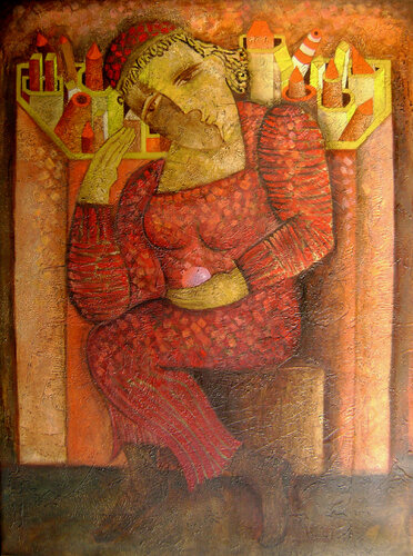 Inhabitant of the Old Town von Van Hovak, Malerei kaufen auf Singulart