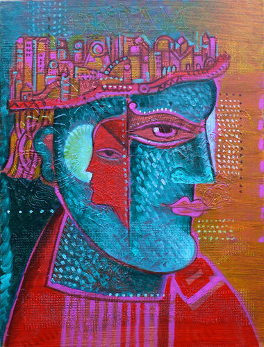 King in Love di Van Hovak, Stampa in vendita su Singulart