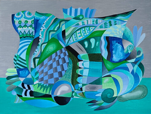 Astral Flower von Van Hovak, Malerei kaufen auf Singulart