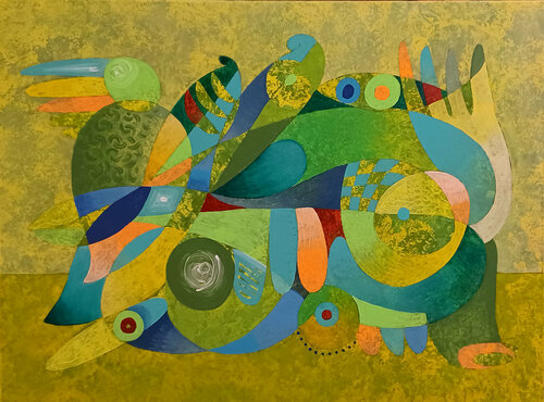 Fantastic Animal by Van Hovak, Painting for Sale on Singulart