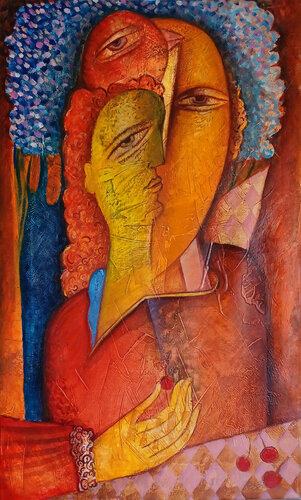 In the Garden von Van Hovak, Malerei kaufen auf Singulart