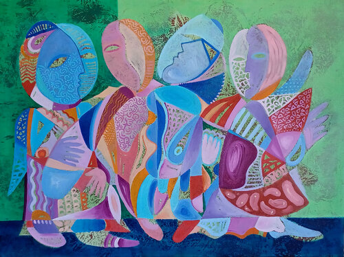 Conversation de Van Hovak, Pintura a la venta en Singulart