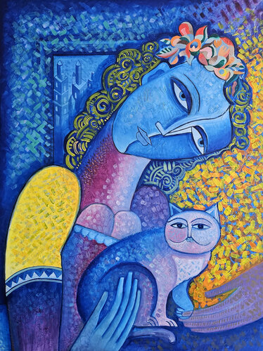 Loving Touch by Van Hovak, Painting for Sale on Singulart