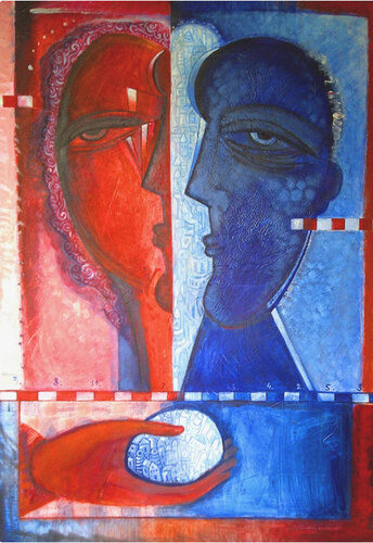 Inner World by Van Hovak, 회화 for Sale on Singulart