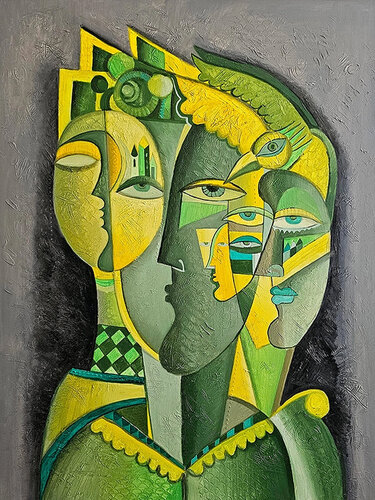 Guests from other Dimension de Van Hovak, Pintura a la venta en Singulart