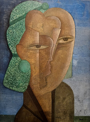 A Mysterious Woman von Van Hovak, Malerei kaufen auf Singulart