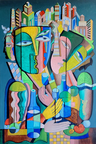 Cocktail di Van Hovak, Pittura in vendita su Singulart