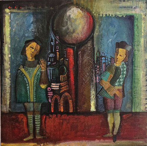 Play #2 by Van Hovak, 회화 for Sale on Singulart