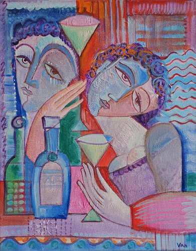 Cocktail van Van Hovak, Schilderij te koop op Singulart
