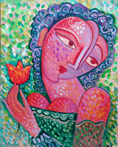 Emotion di Van Hovak, Pittura in vendita su Singulart