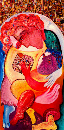 Motherhood van Van Hovak, Afdruk te koop op Singulart