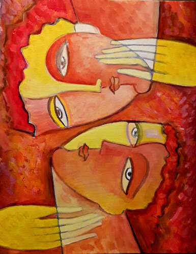 Lovers di Van Hovak, Pittura in vendita su Singulart