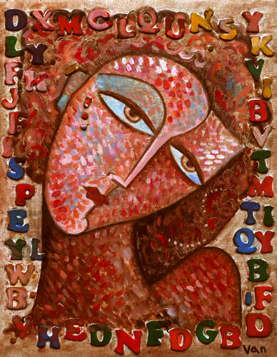 The Reader di Van Hovak, Pittura in vendita su Singulart