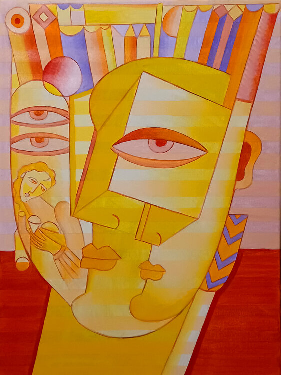 Yellow Man Dream Van Hovak