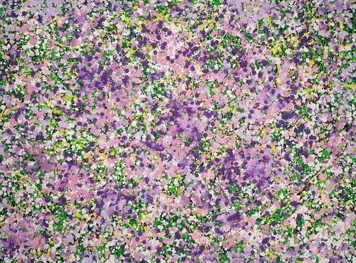 Garden of flowers von Auvers Jhang, Malerei kaufen auf Singulart