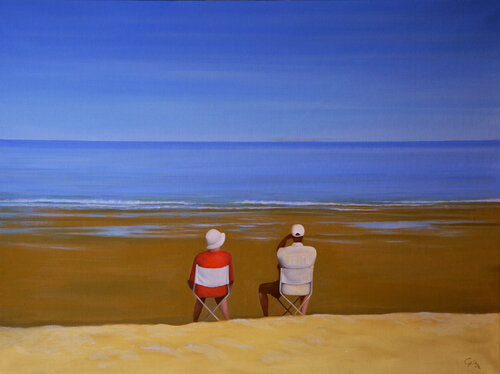 L' Horizon. van Charles Unger, Schilderij te koop op Singulart