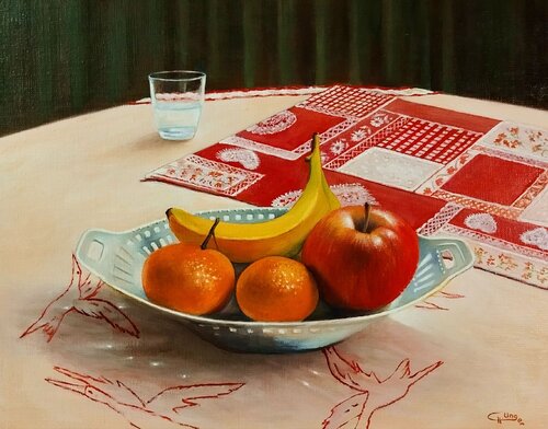 La Coupe est pleine. van Charles Unger, Schilderij te koop op Singulart