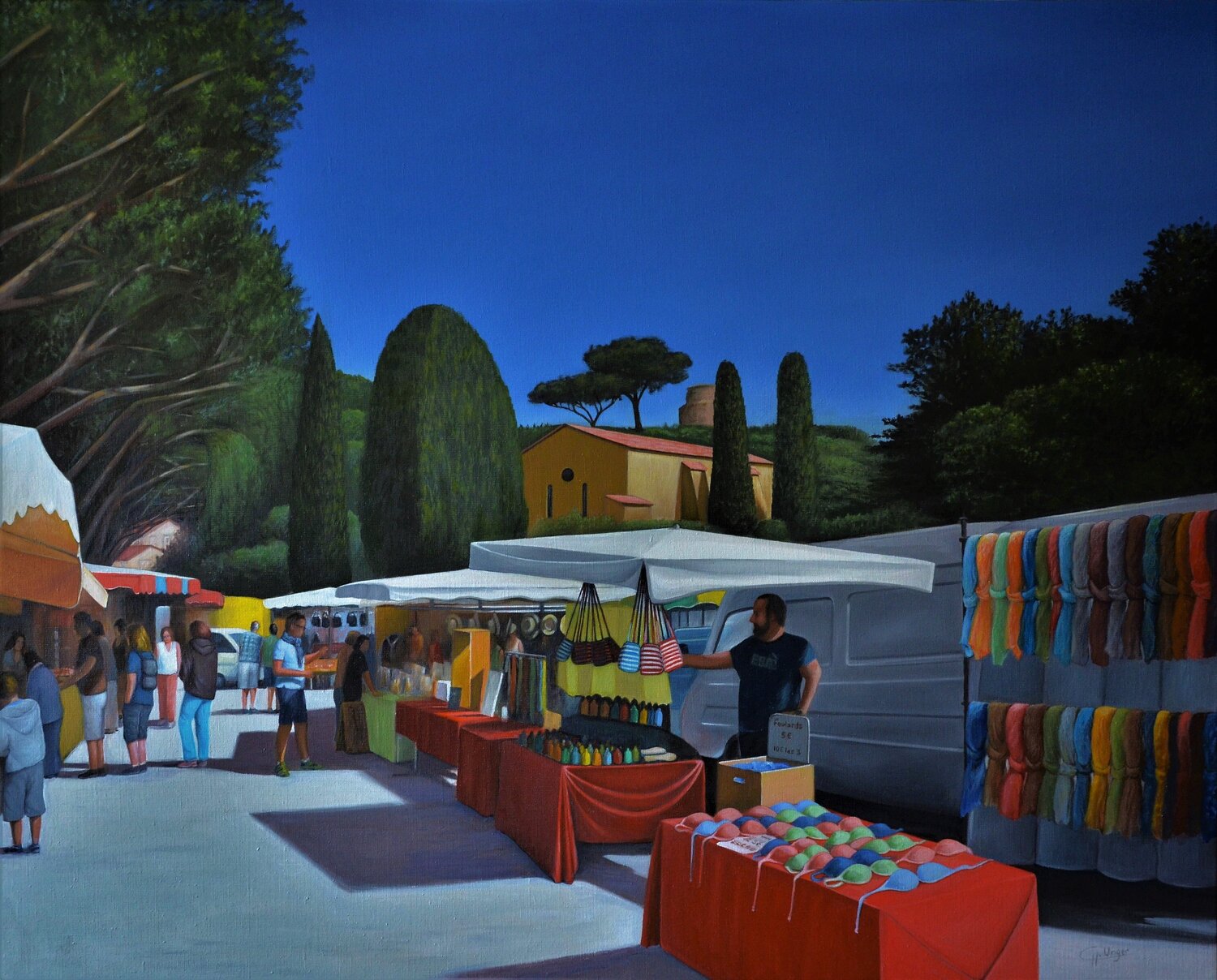Bormes les Mimosas - Le Marché Charles Unger