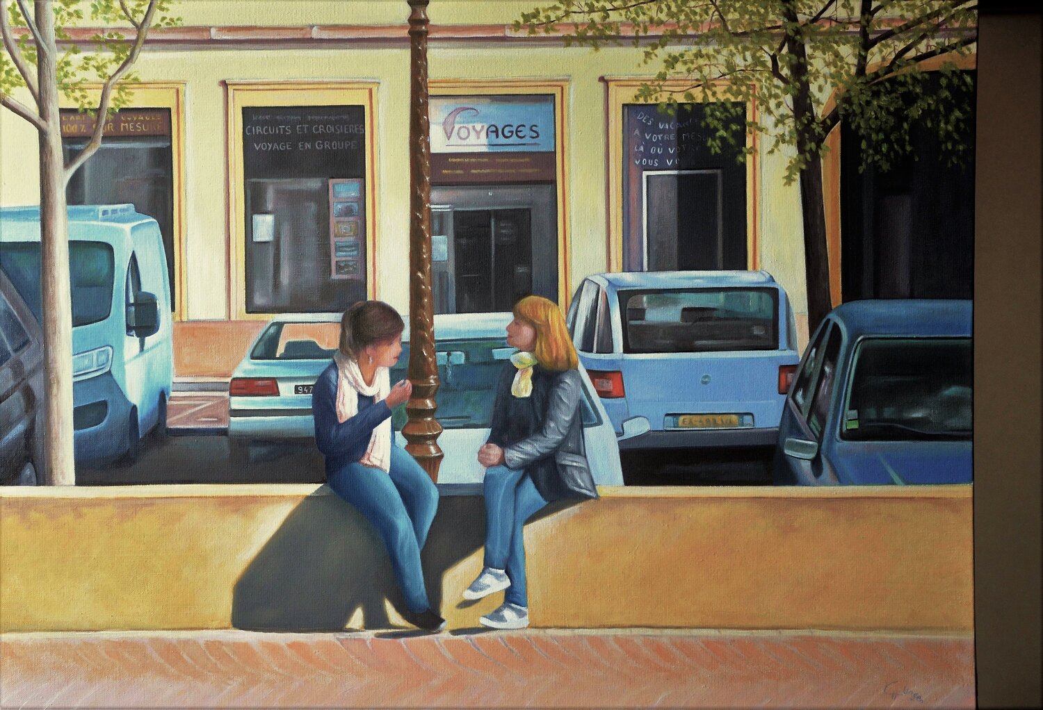 Pause amicale Charles Unger