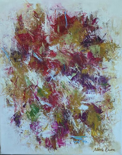 Floral acidulé III von Nicole Caron, Malerei kaufen auf Singulart